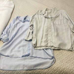 Two Button Up Shirts